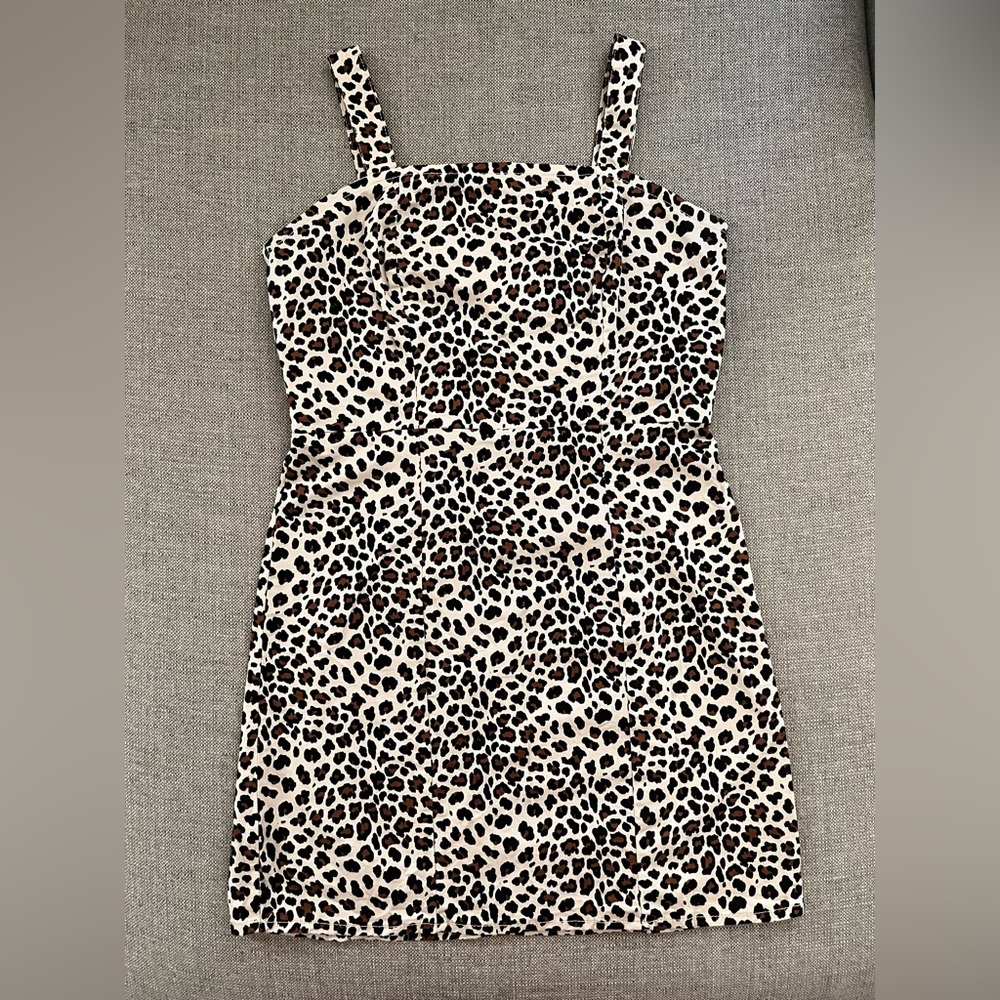 Arizona Jean Co. Leopard Print Mini Dress